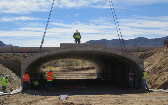 tunnel subbase project